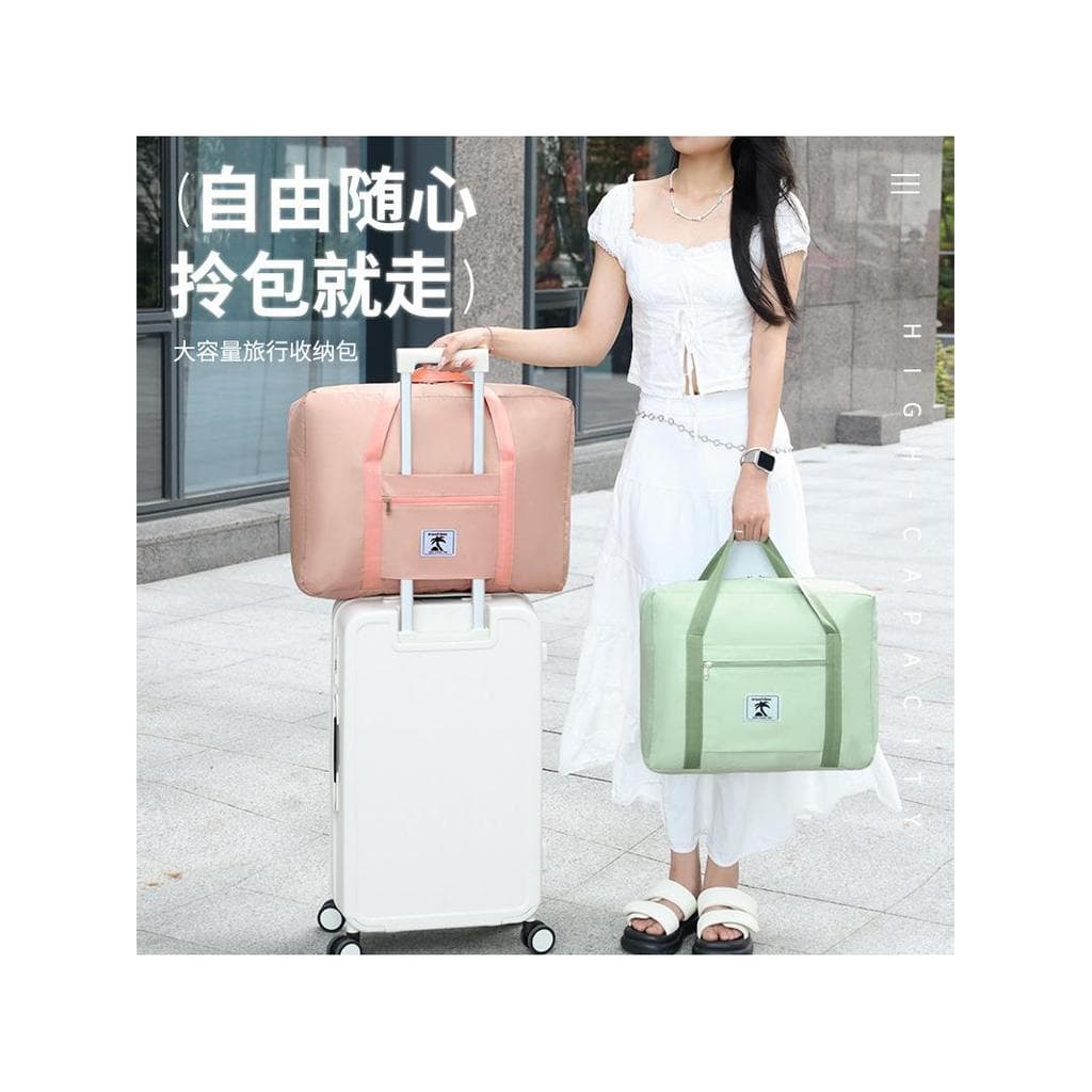 Bolsa de armazenamento de etiqueta de coco de sarja Bolsa de viagem de grande capacidade Bolsa de bagagem móvel Bolsa de
