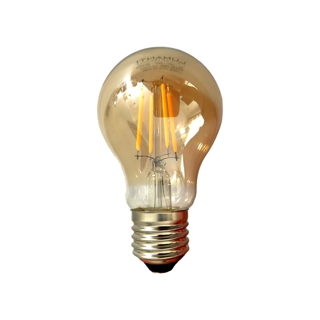 Lampada Filamento LED A60 4W 2400K E27 Bivolt 440 LUMENS