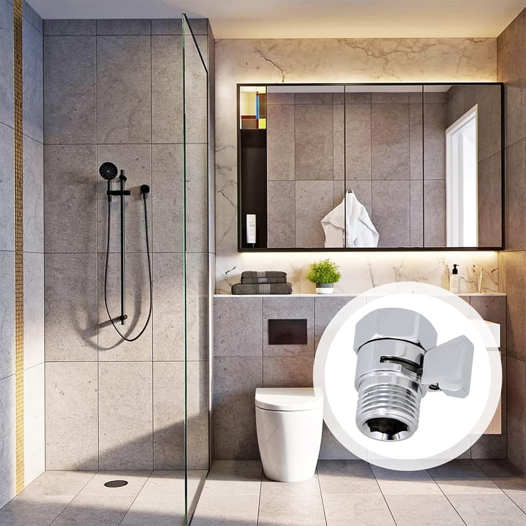 [wisdomt] Promoção De Atacado De Alta Qualidade , Nova Marca , Válvula De Corte Cromada Polida , Latão Com Alça De