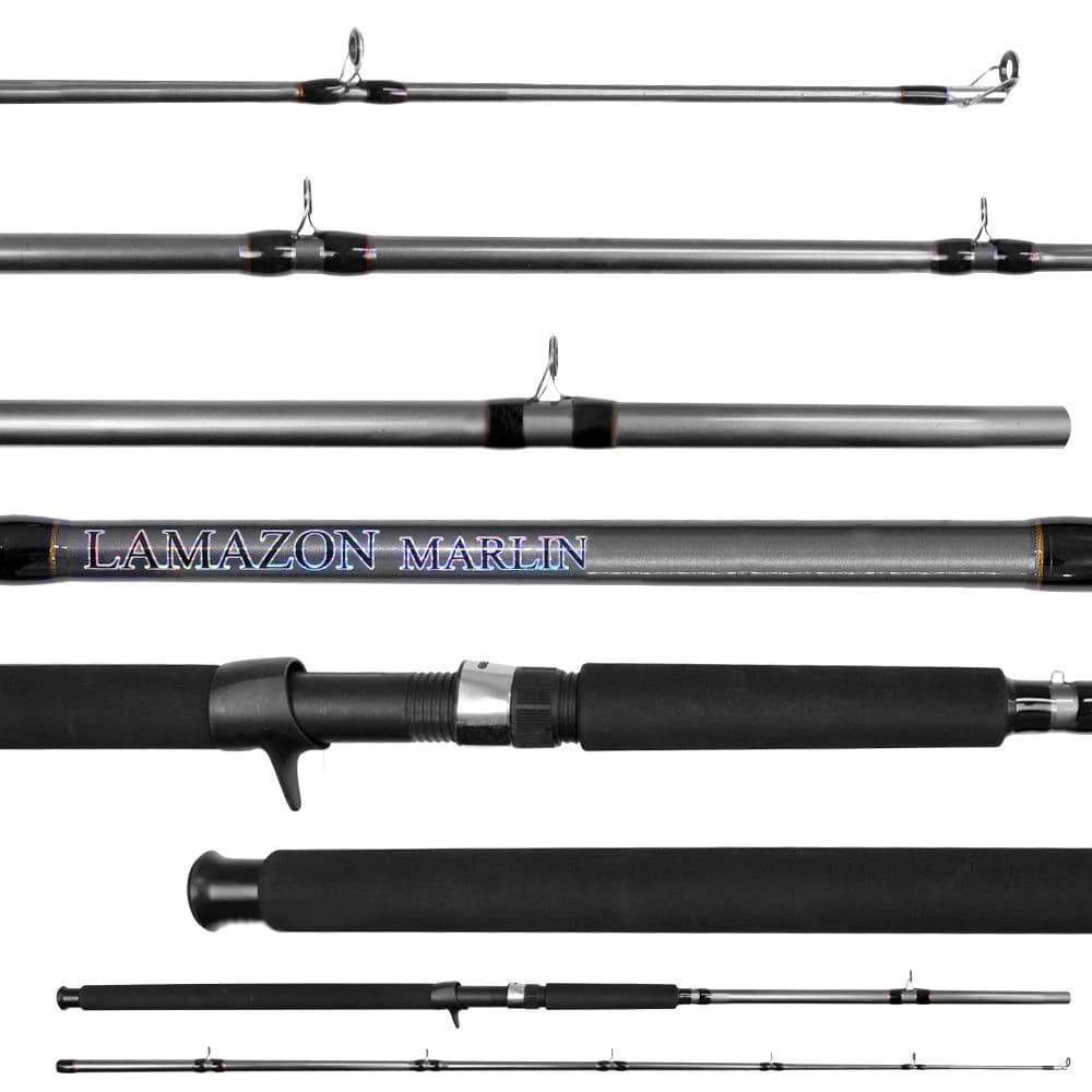 Vara de Pesca Para Carretilha Marlin 40-60lbs 1,80m 2 partes