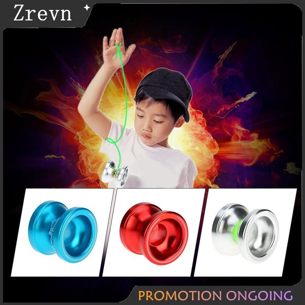 Zrevn-br Profissional Magic Yoyo T6 Arco-íris Liga de Alumínio Metal 8 Rolamento Esférico KK com Corda para Crianças