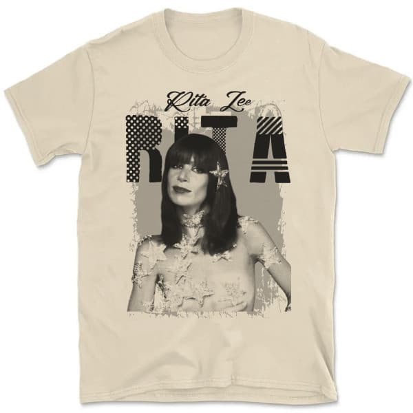 Camiseta Vintage Unissex Rita Lee camiseta 100% algodão estampada