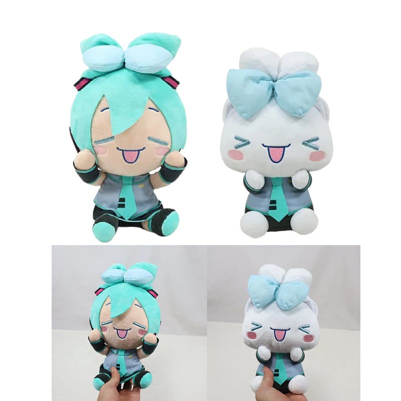 Hatsune Miku Erchuang Bonito fufu Boneca de Pelúcia Anime Boneca Mercadoria Presente de Aniversário