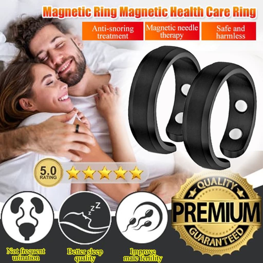 [Melhora o Sono] HFH-Ceoerty™ Anel Magnético Terapêutico/Magnético/Saúde/Terapia/Sono