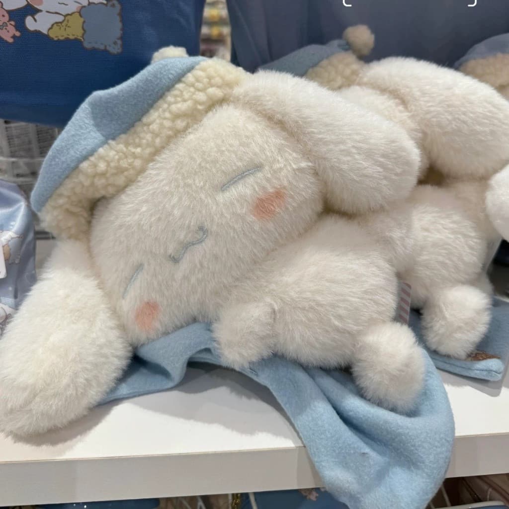 Pelúcia Sanrio Cinnamoroll de 55CM, Brinquedo de Pelúcia para Decoração de Casa, VL3X