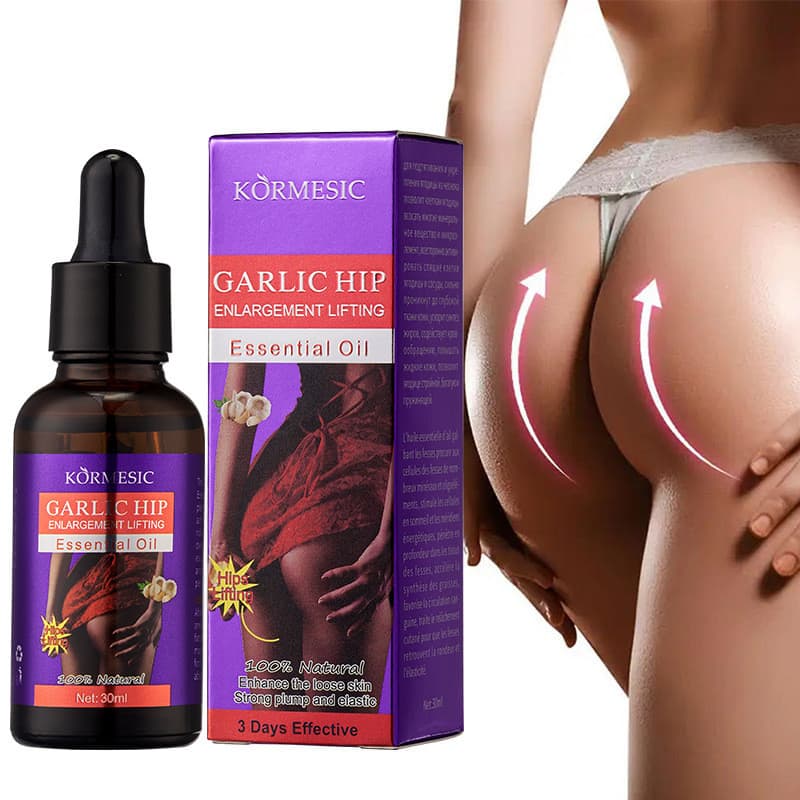 Óleo Essencial FDOF Garlic para Escultura Corporal e Levantamento de Glúteos