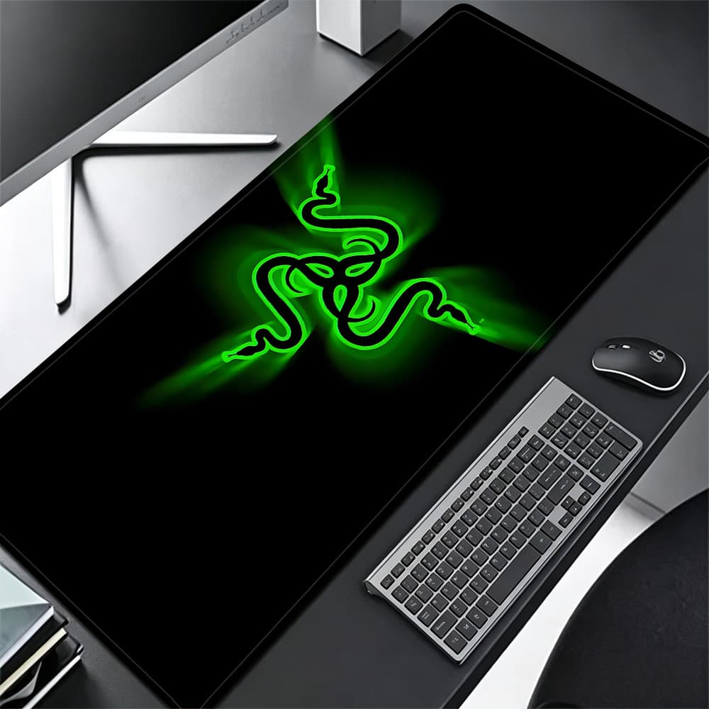 Grande Jogo Mouse Pad Antiderrapante 80X30 CM Impressões Personalizadas Mousepad Borda Costurada Esports Razer KK2