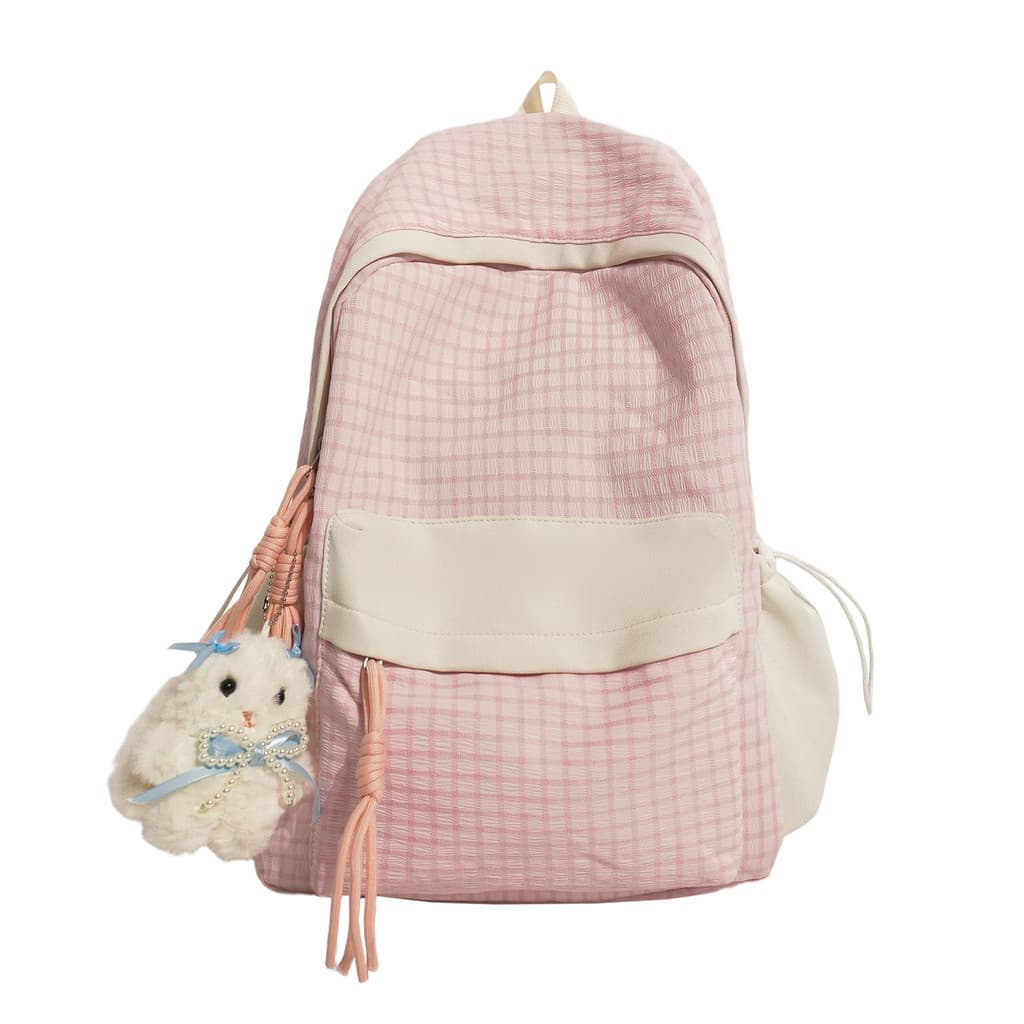 Estudantes do ensino médio mochila feminina estudantes do ensino médio ins nicho novo estilo mochila de alto valor menin