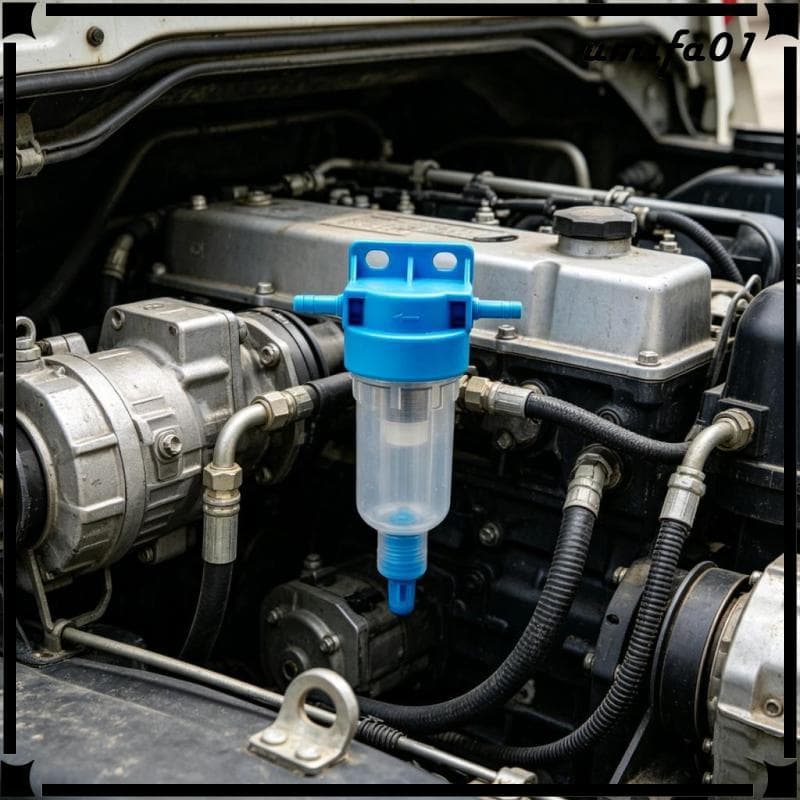 [Umifa] Separador De Combustível De Veículo Filtro De Plástico Água De Óleo Malha Acessórios Automotivos Para Sistema De