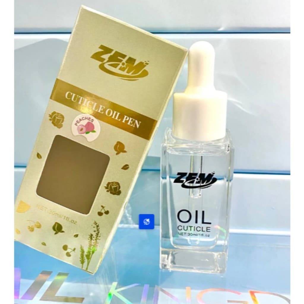 Óleo 30ml Hidratante Em Frasco Para Cutículas ZEM