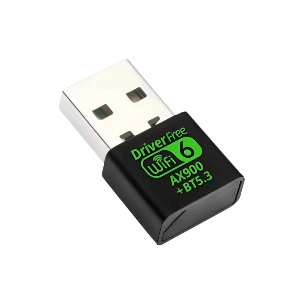 Adaptador Wi-Fi + Bluetooth 5.4 Dual Band  Ax900 2 em 1
