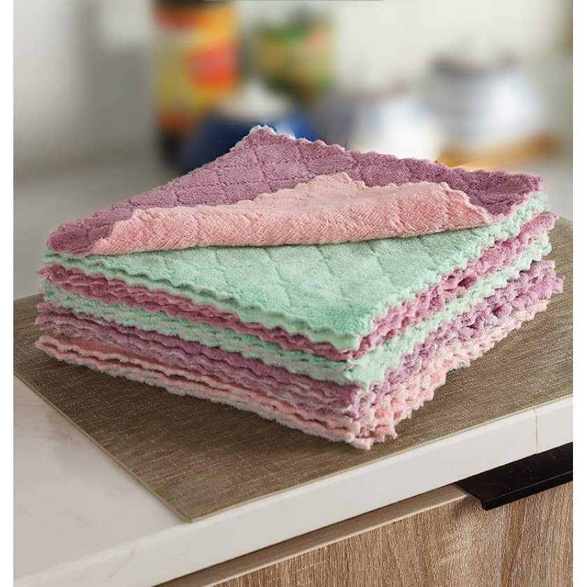 Pano De Limpeza Alta Qualidade Pano Super Absorvente Microfibra Para Toalha De Limpeza Doméstica Limpar De Cozinha