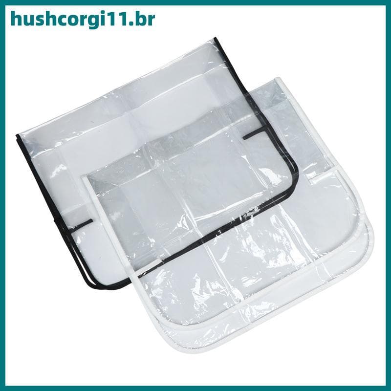 HUSH 1 Pcs Capa Para Cadeira De Salão PVC Transparente Capas Cabeleireiro Protetores Universal À Prova D'água Barbeiro B
