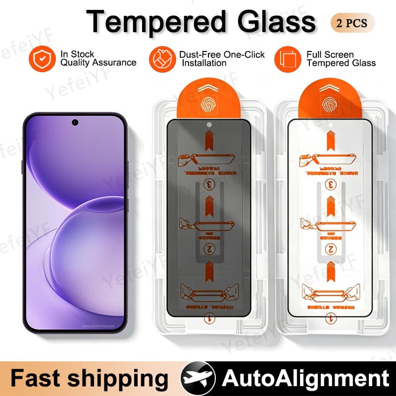 Filme De Vidro OPPO Reno 16F Para 16 Pro A6 A5 A5i A3 A5X A3X A76 A79 A80 A60 4G 5G Fácil Instalação Temperado HD Protet