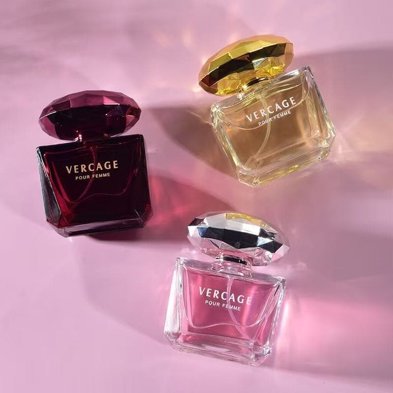 Rosa cristal diamante Perfume senhoras de longa duração Premium luz fragrância Floral estudante menina Ping fragrância a