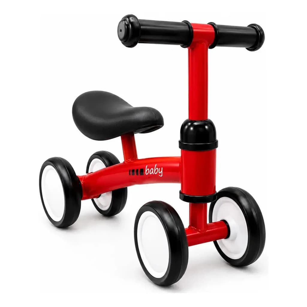 Bicicleta Infantil 4 Rodas Sem Pedal Equilíbrio