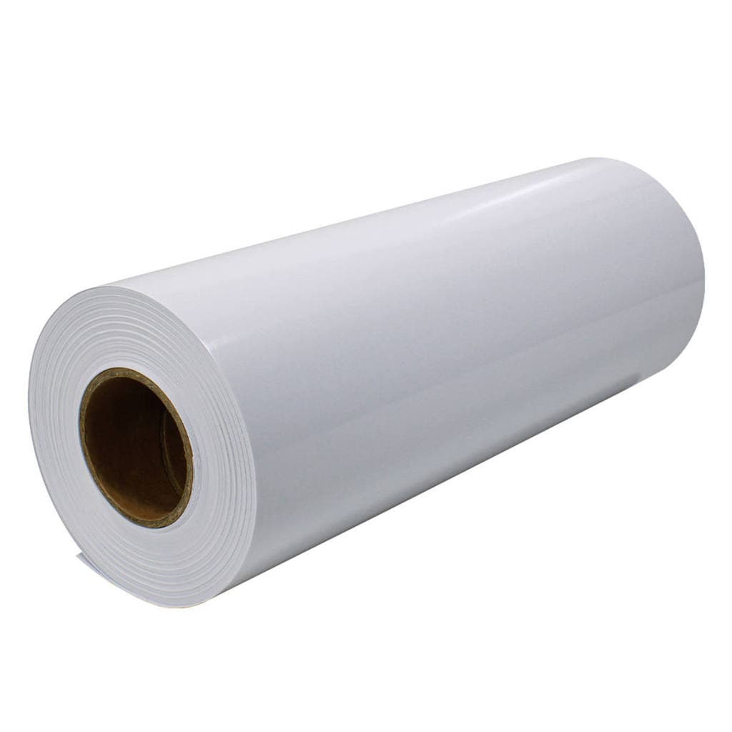 Bobina de Papel Adesivo Glossy para Plotter 130g 305mm x 30m Branco Brilhante X-Full