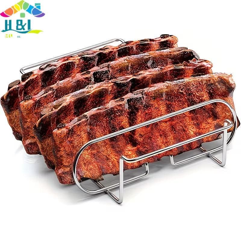 H & L Ferramenta Portátil Para Churrasco Em Malha Ra Grill Cozinhar Bife E Cordeiro Piqueniques Ao Ar Livre , Acampament