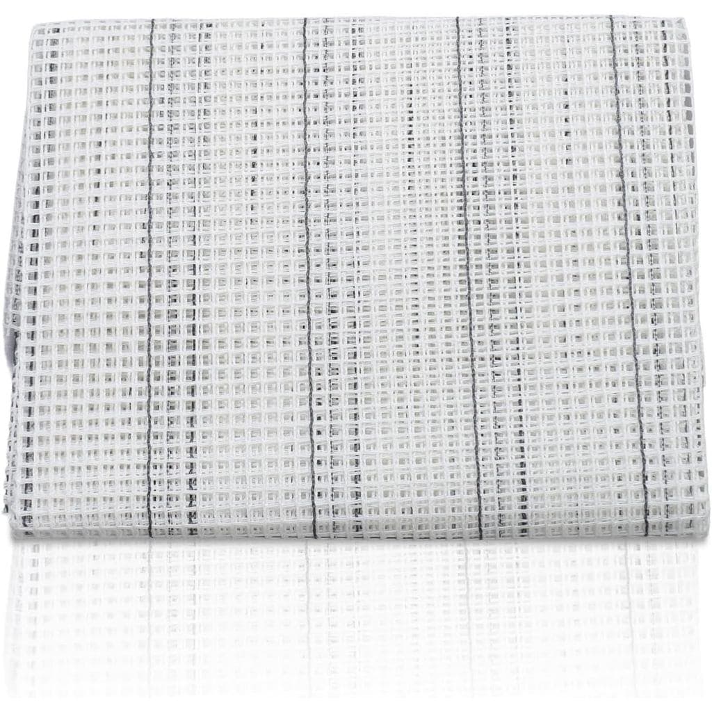 Tela para Crochê, Folhas de Tela em Malha, Tecido de Malha em Branco, Kit de Tela em Malha para Crochê, Folha de Malha D