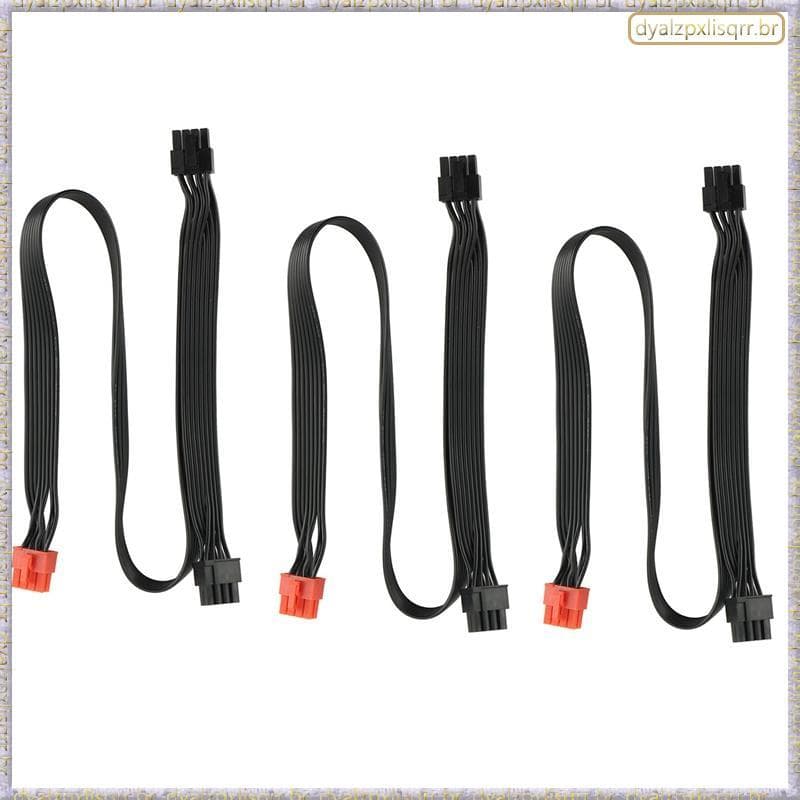 [Fsp] 3X PCIe 8Pin Para Cabo De Alimentação Duplo De 8 Pinos PCI Express GPU 8Pin 2 Portas 6 + 2Pin Toughpower 1000W 120