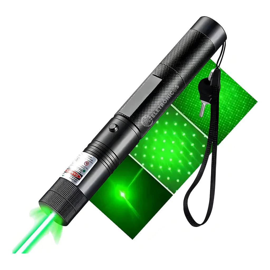 Caneta Laser Verde 7500mw Com Bateria Recarregável