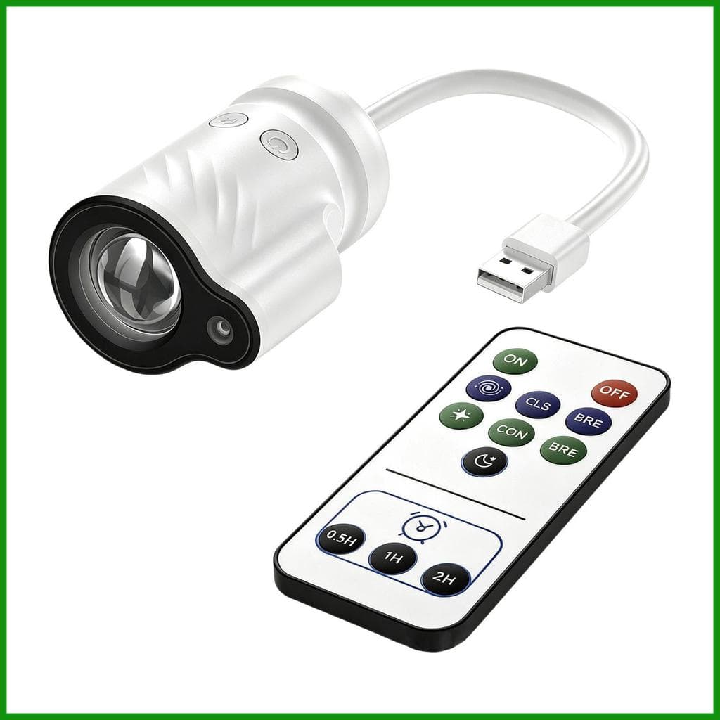Projetor Estrela USB 360 Graus Ajustável Portátil 3 Modos Decoração Quarto Céu Para Sala De Estar tongmy