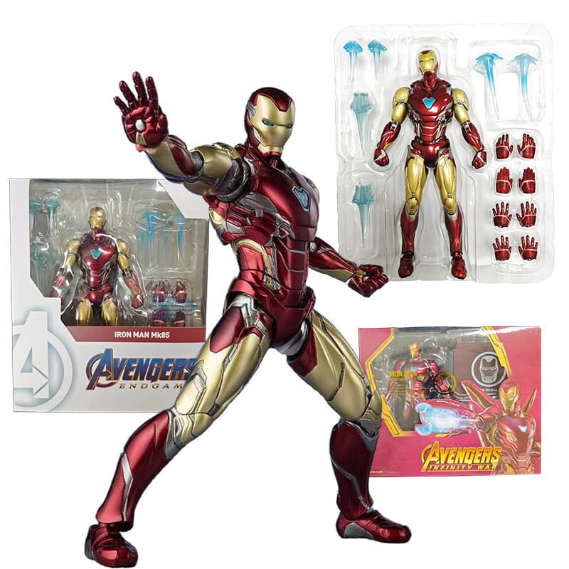 SHF MK50 MK85 Iron Man Avengers : Ação Do Homem De Ferro De Guerra Infinita Figura Modelo De Brinquedos