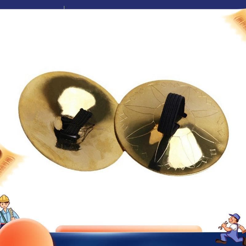 Victoria8d4 Peças De Pratos De Dedo De Cobre , Pequenos Para Dança Do Ventre Equipamentos Musicais