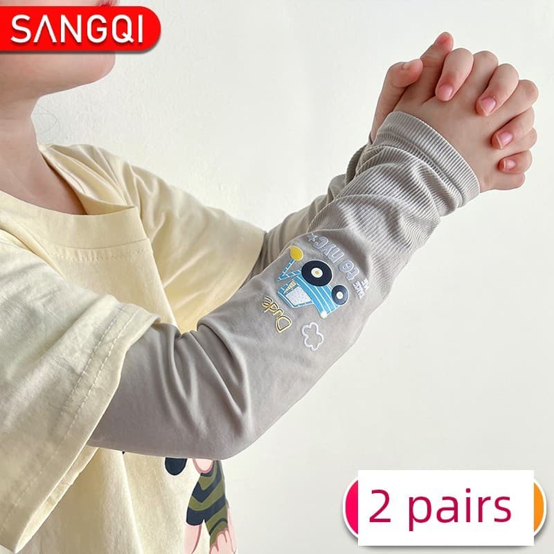 🔥 Manga Térmica Frescor Kids 🔥 Manga de Proteção Solar Infantil Secagem Rápida VENDA QUENTE Verão Crianças Protetor So