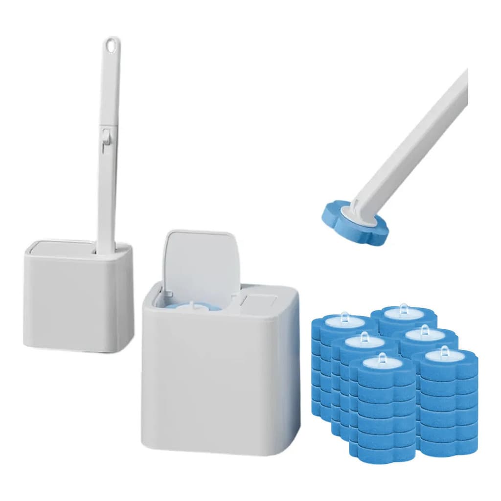 Kit of 36 Toilet Brushes for Toilet and Bathroom Walls