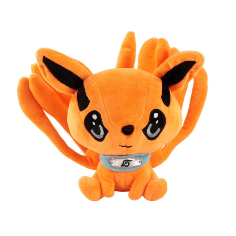 Brinquedo de Pelúcia Anime Naruto Kurama de 25cm, Almofada Macia, Brinquedo Infantil Aniv LLA1