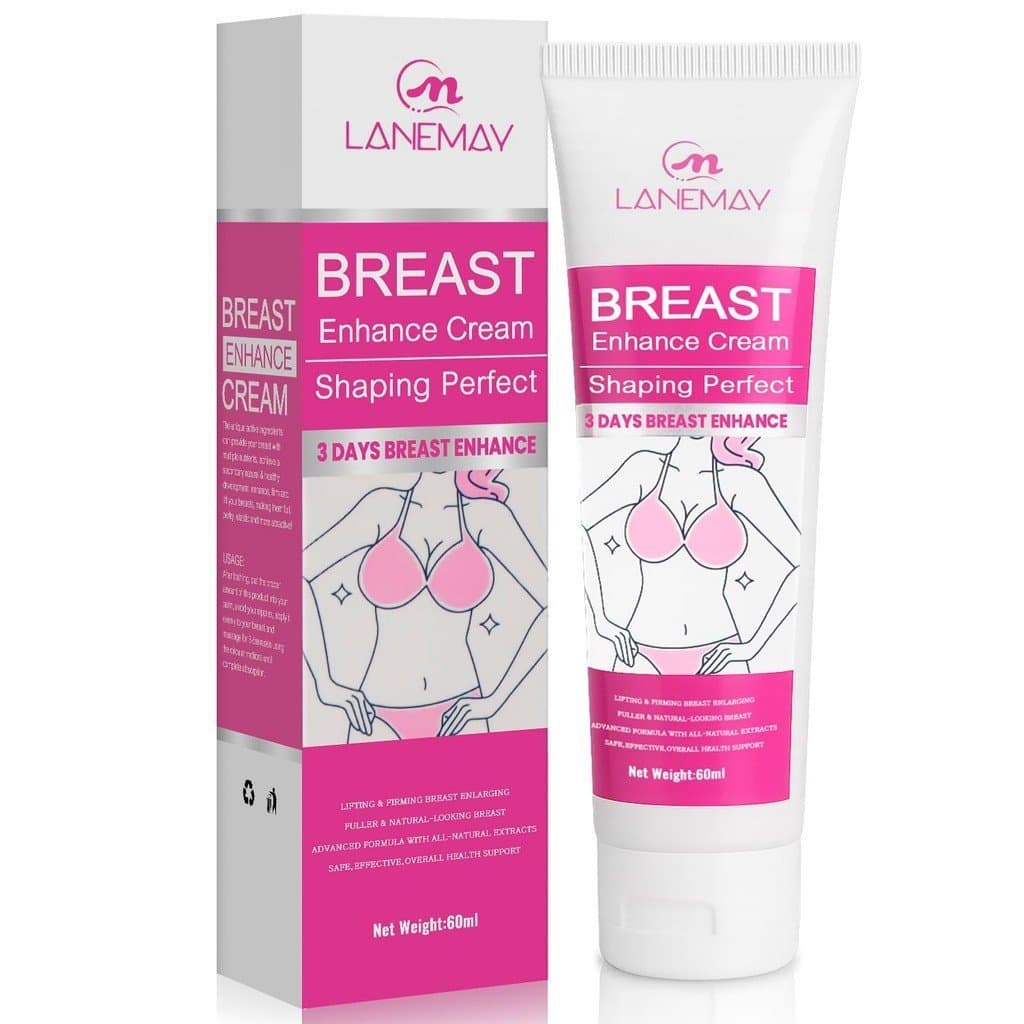 Creme para Aumento de Mama, Creme Natural para Aumento, Firmeza e Levantamento dos Seios, Preenche e Eleva os Seios e Me
