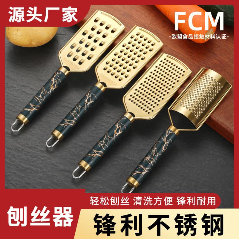 Conjunto de cortador de legumes de cozinha preguiçosa ralador de batata desfiado doméstico gengibre vegetal multifuncion
