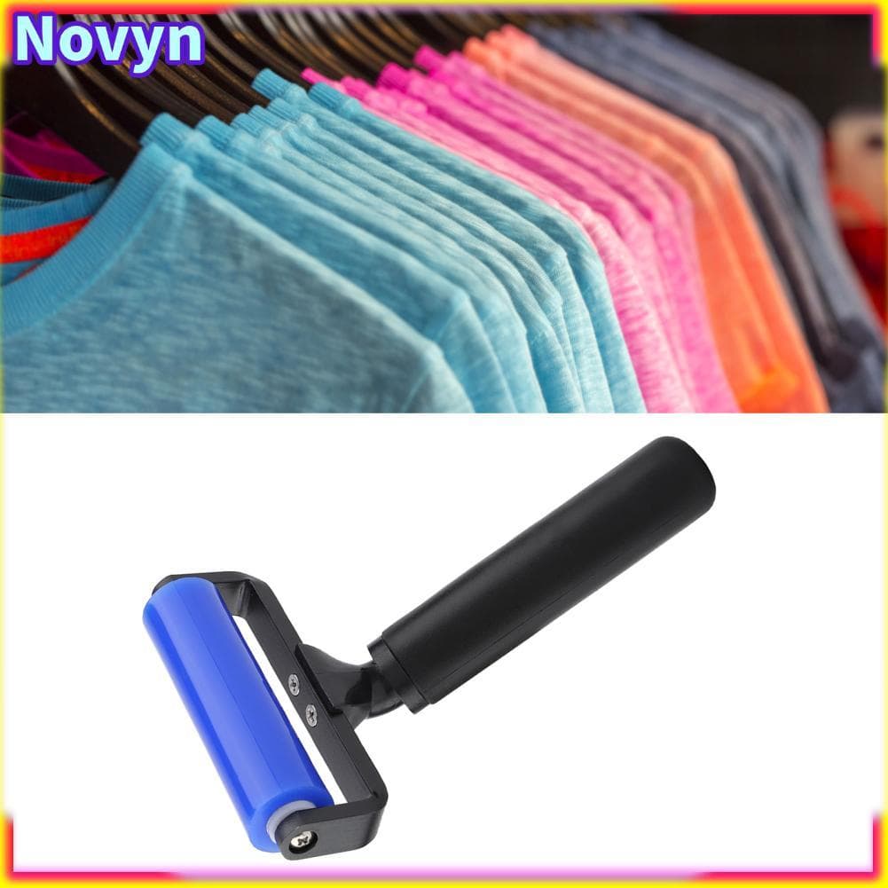 Novyn-br Rolo de pó de silicone azul para tela de celular, ferramenta de limpeza pegajosa para remoção de poeira (4