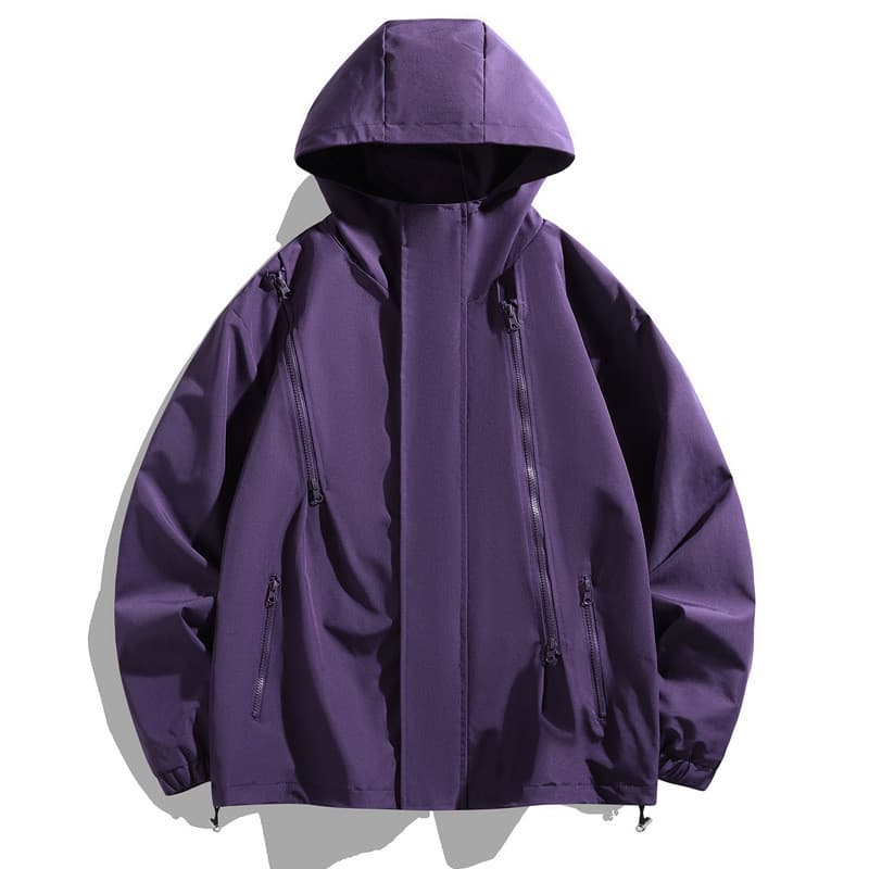 Jaqueta masculina ao ar livre impermeável jaqueta esportiva masculina Cardigan