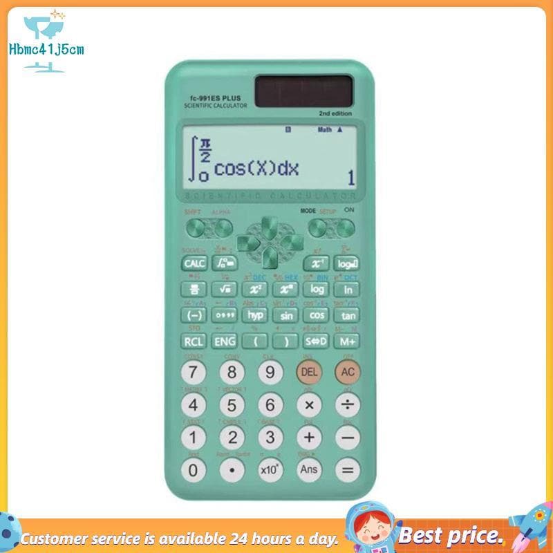 Calculadora Científica 417 Funções-991ES PLUS-2a Edição Movida A Energia Solar Para Alunos E Professores Da Escola D