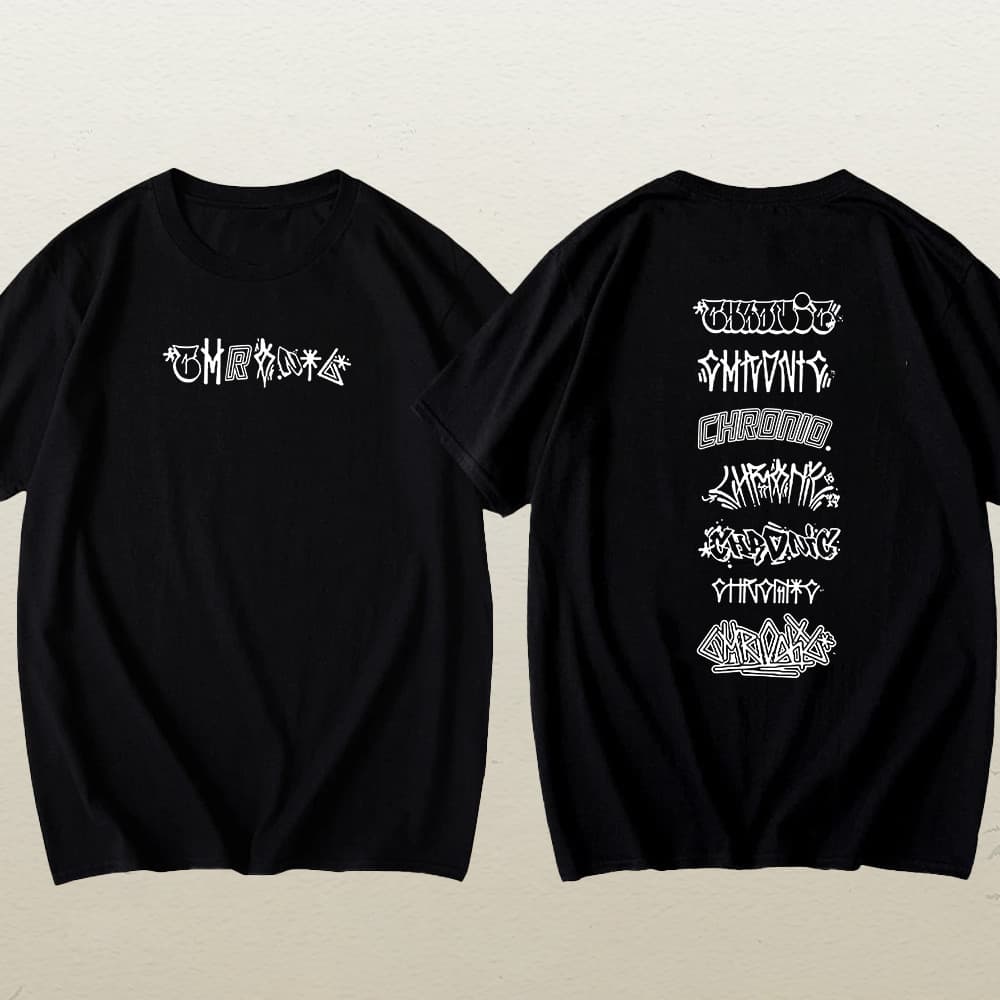 Camiseta Unisex Chronic "Brand Collage" Streetwear Design