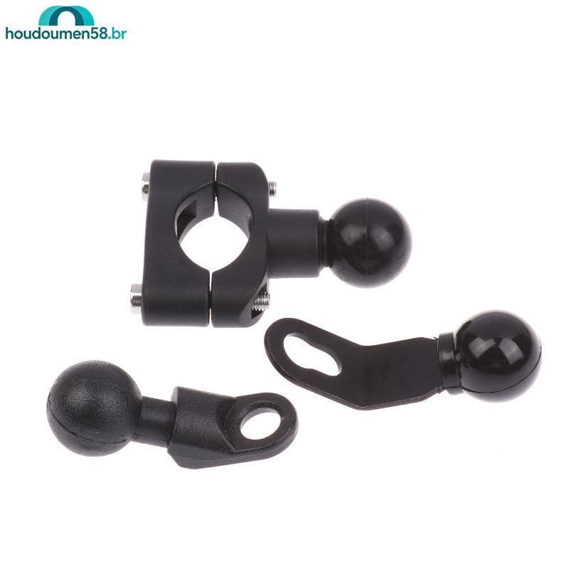 HOUDO 1 Conjunto De Braçadeira Esférica De 2.3cm , Braet Para Moto , Suporte De Telefone PJ10/PJ13/PJ18 , Kit De Base De