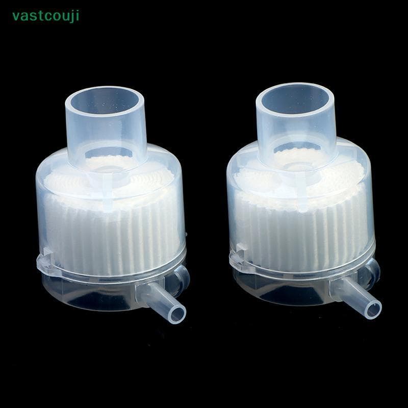 Vastcouji 2 Peças Trocadores De Umidade De Calor Esterilizados Descartáveis Filtro De Traqueostomia br