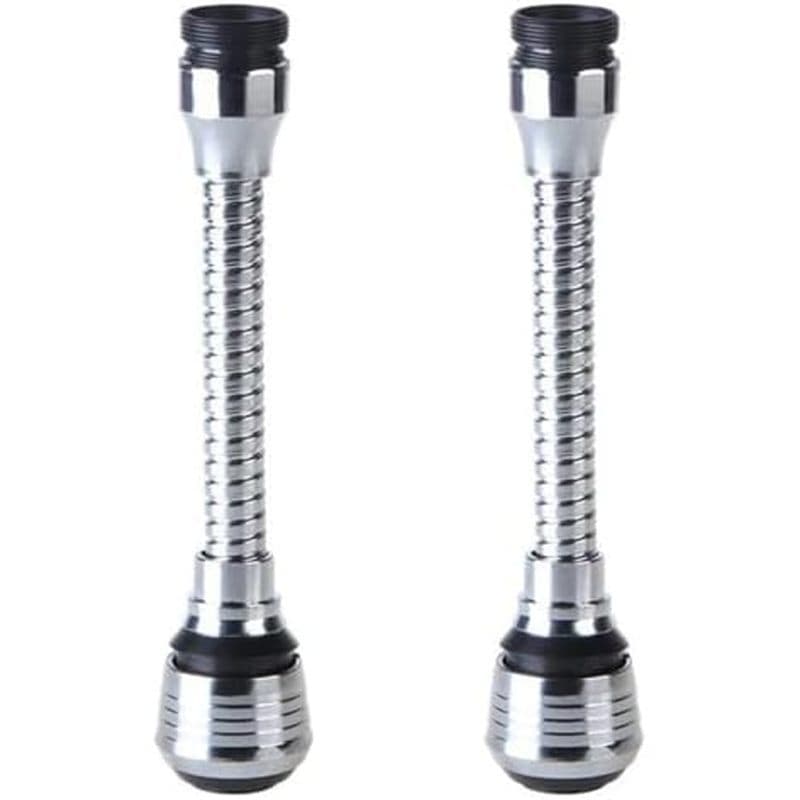2 Unidades Extensor De Torneira De Cozinha Cabeça De Spray Universal 360 ° Bico Giratório Ajustável Para Adaptador De Fi