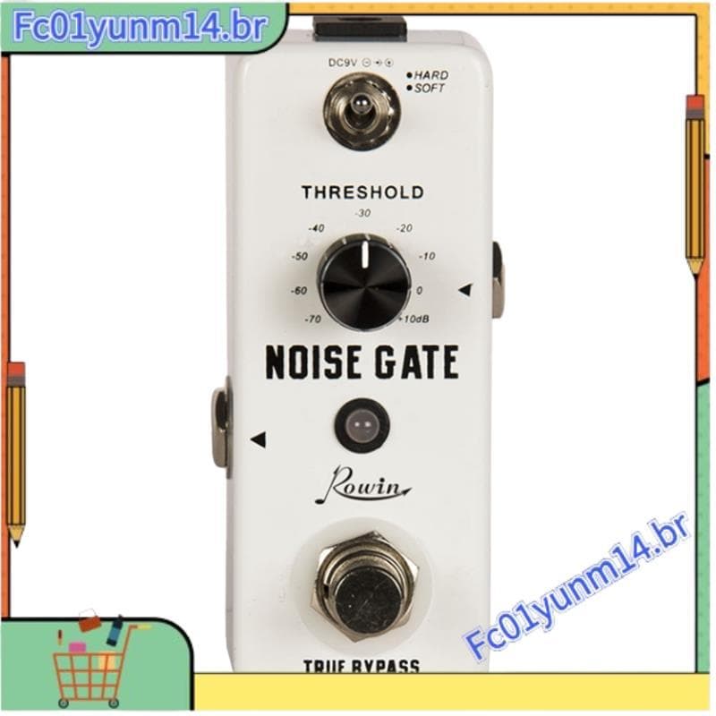 Pedais Efeitos De Supressão De Ruído Para Modos Duros E Macios De Guitarra Elétrica
