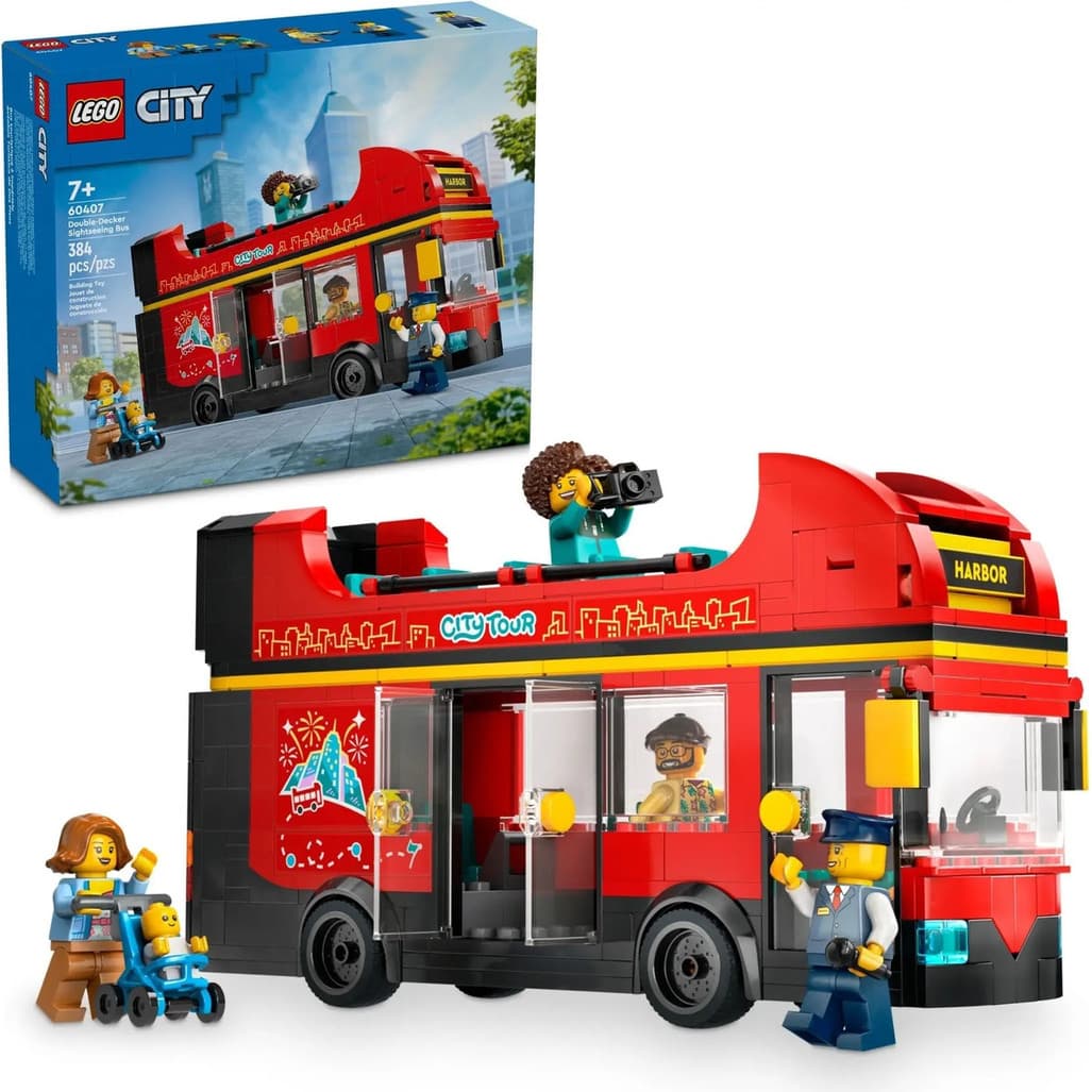 Lego City 60407 Ônibus Turístico De Dois Andares