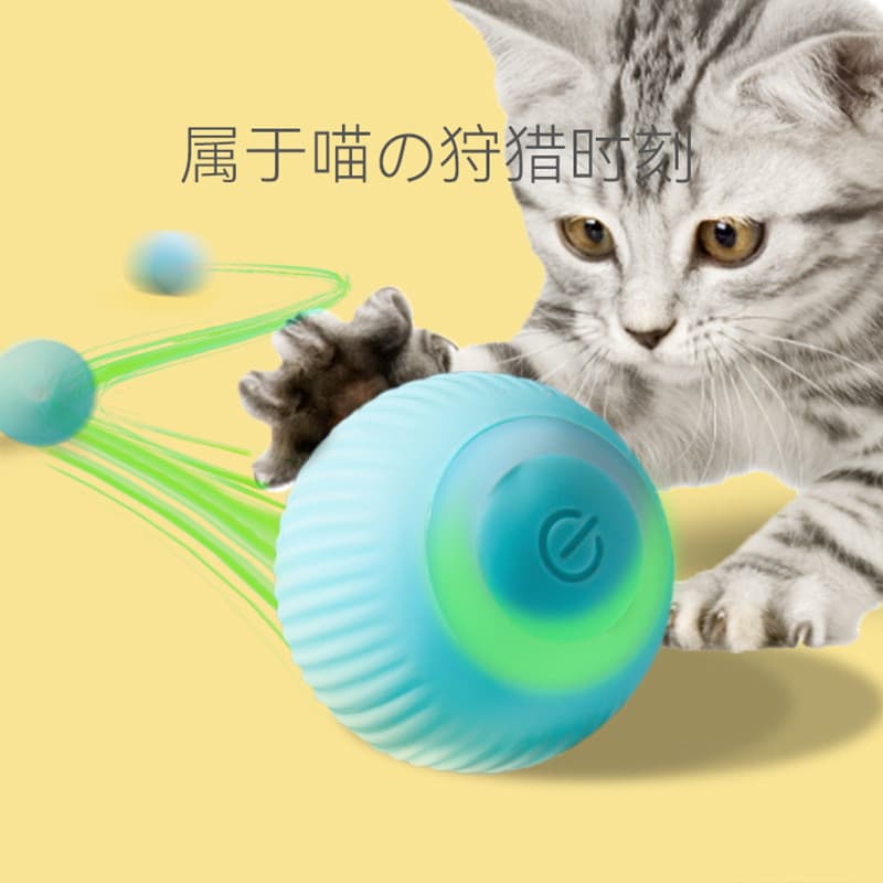 Gato cão brinquedo auto-feliz alívio do tédio provocando gatinho automático provocando bola de gato provocando vara de c