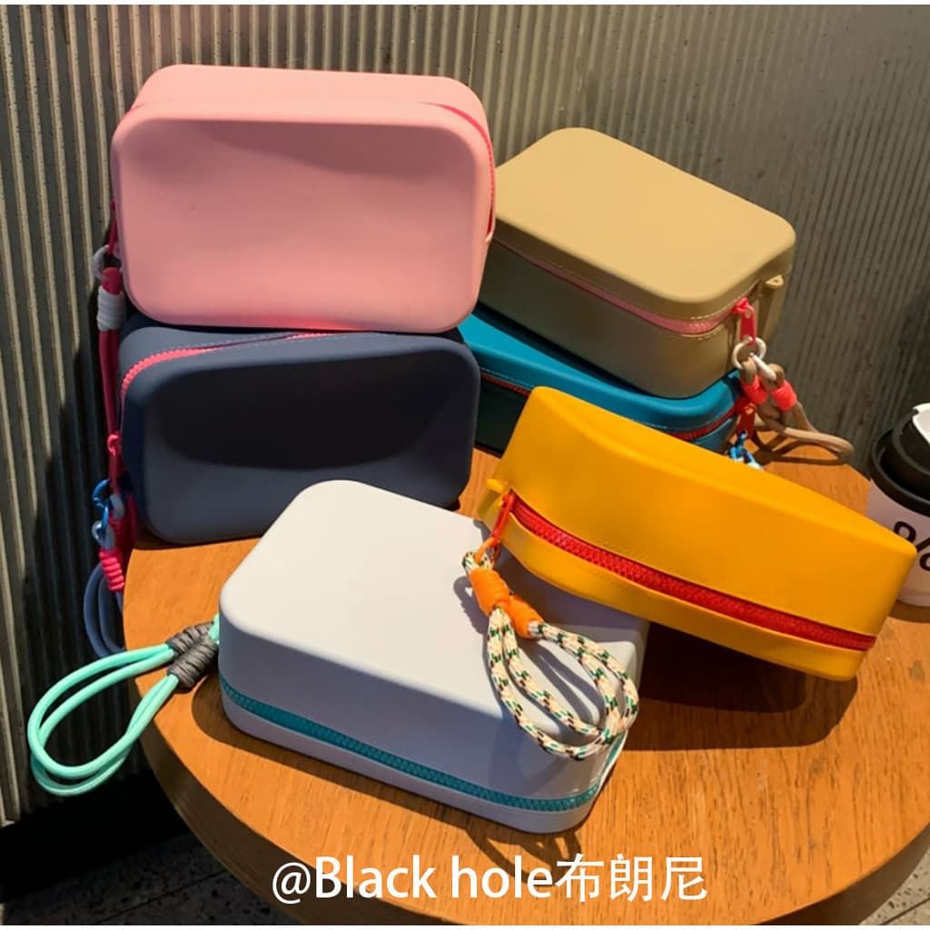 🔥 VENDA QUENTE 🔥 Necessaire de Maquiagem em Silicone Necessaire de Viagem Impermeável Necessaire Grande Capacidade Imp