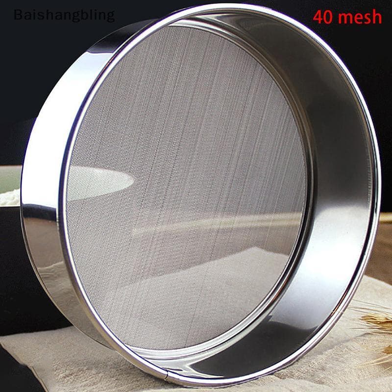 Bsbl Peneira De Cozinha Para Farinha Chá Macarrão Coador tamis Farinhas Malha Arroz Pastelaria Utensílio BL