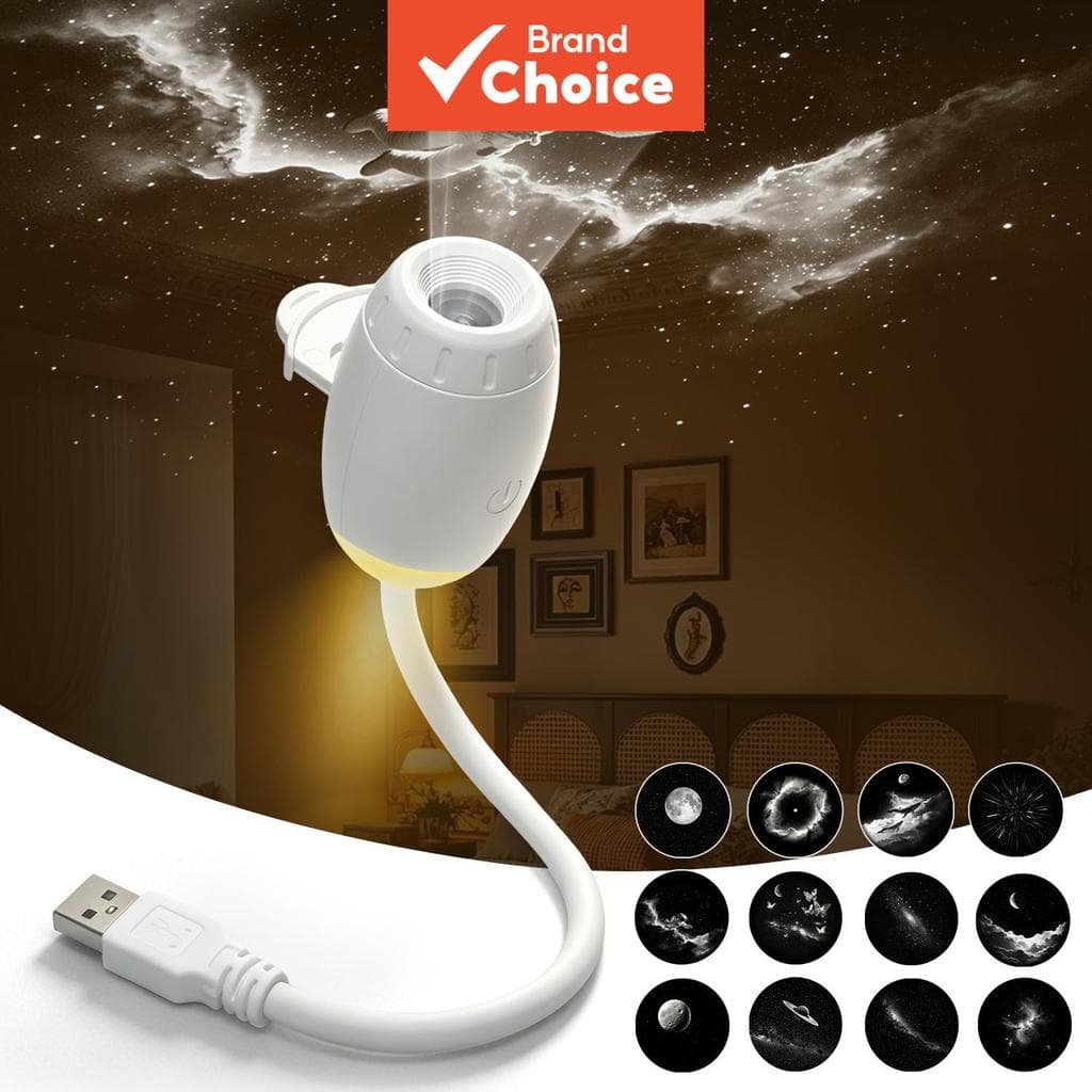Salange Projetor de Atmosfera de Carro USB 3PCS/12PCS Filmes de Projetor, Luz Estelar LED para Festa, Romântica,