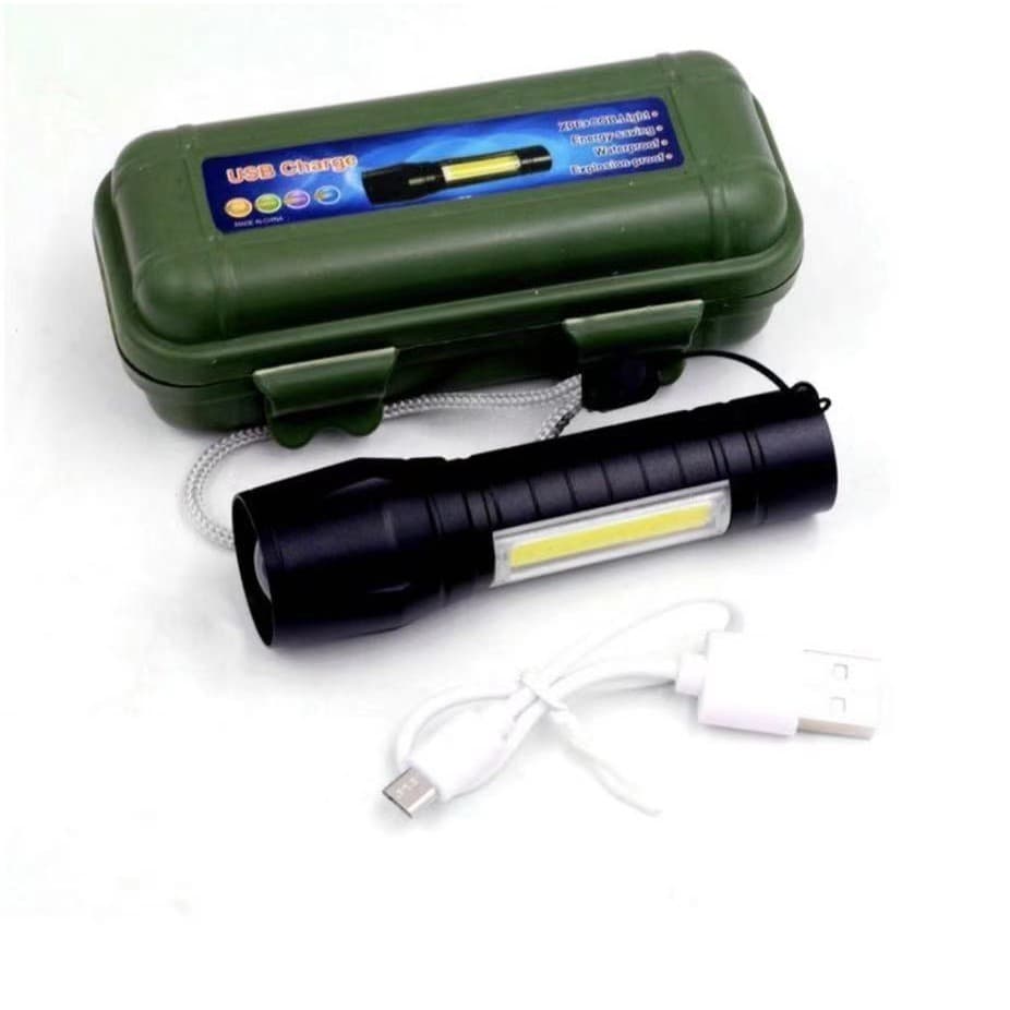 Mini Lanterna Brilhante Multi função Led Táticas De Campo