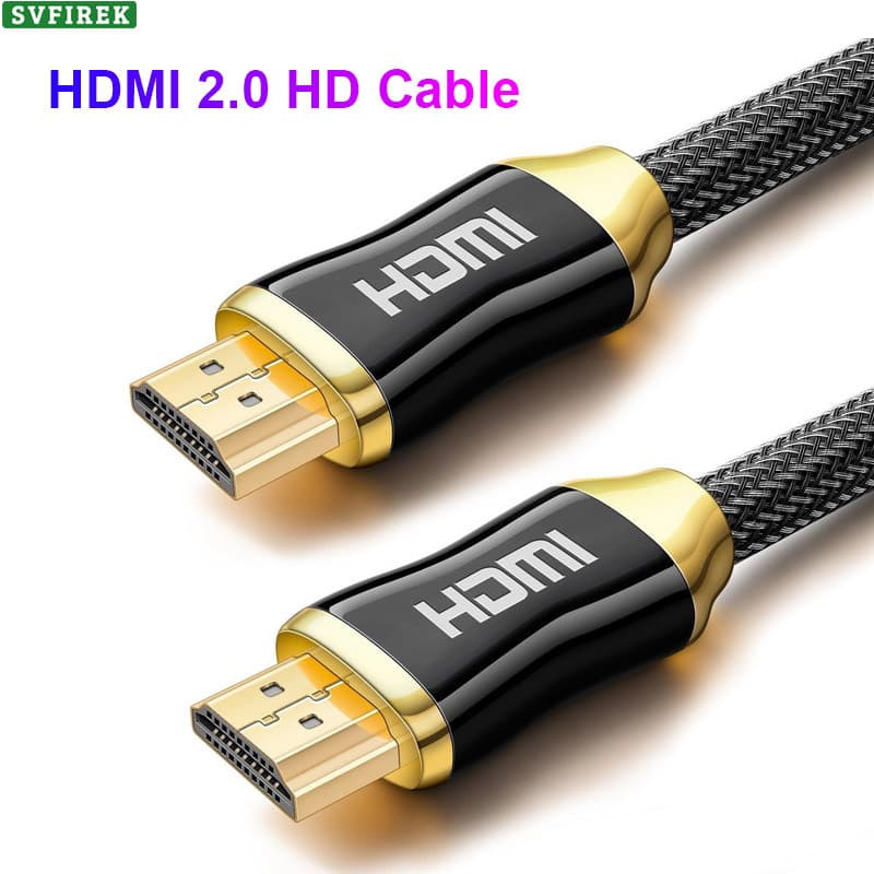 Cabo HDMI 4K HDMI2.0 1m 2m 3m Para Suporte ARC 3D HDR 4K 60Hz Ultra HD Splitter Switch PS3/4 TV Caixa Projetor Laptop