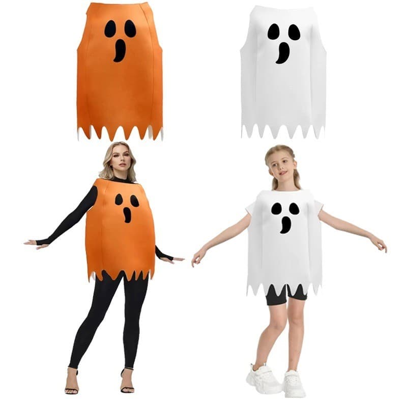 Fantasia de Halloween fantasia fantasma paródia de palco de impressão exclusiva