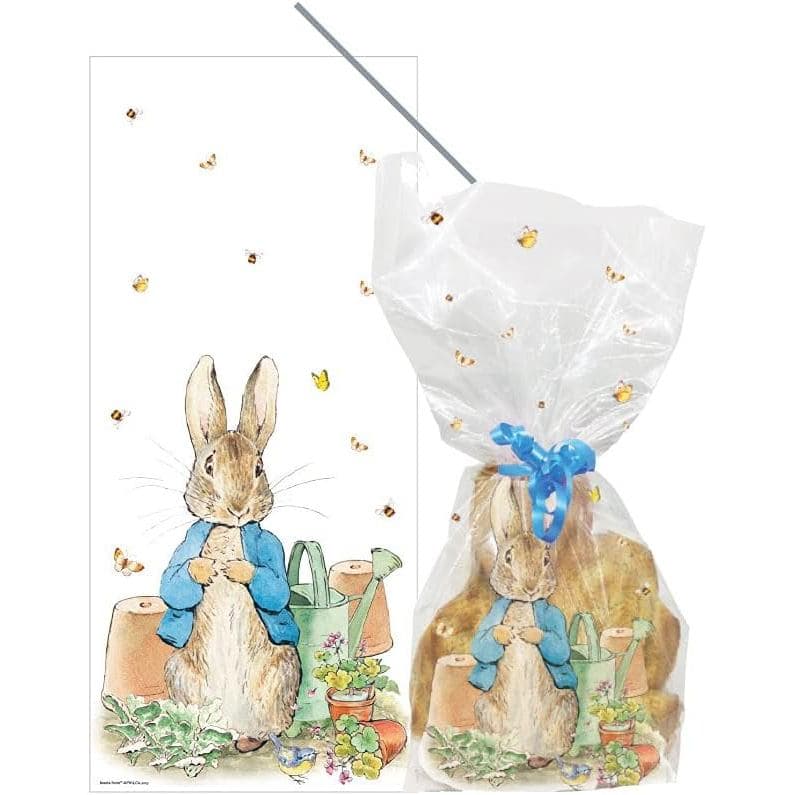 Casa Oficial de Aniversário de Beatrix Potter ™   Peder Coelho ™   Sacos para Lembranças, Sacos de Celofane BOPP, 12,5 x
